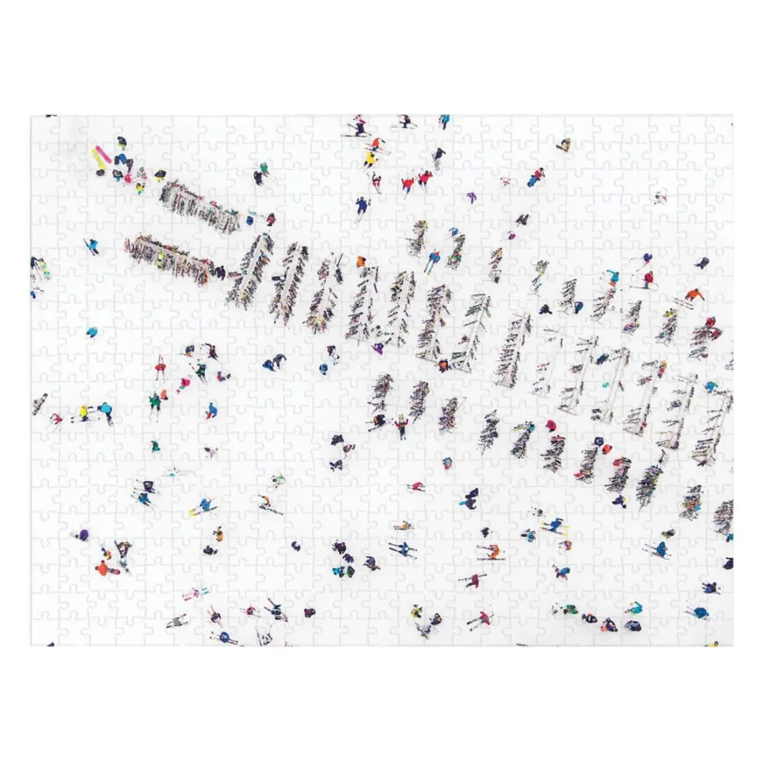 Galison Gray Malin The Snow Double-Sided 500 Piece Jigsaw Puzzle