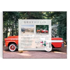 Galison Gray Malin The Winter 500 Piece Double-Sided Puzzle