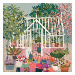 Galison Greenhouse Gardens 500 Piece Jigsaw Puzzle