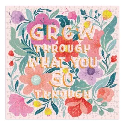 Galison Grow Through What You Go Through 500 Piece Puzzle