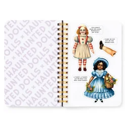 Galison Haunted Dolls Sticker Book