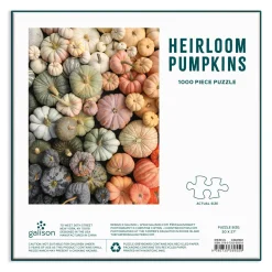 Galison Heirloom Pumpkins 1000 Piece Puzzle