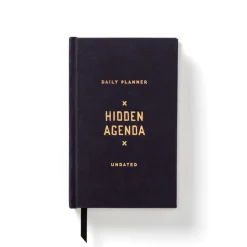 Galison Hidden Agenda Undated Mini Planner
