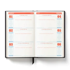 Galison Hidden Agenda Undated Mini Planner