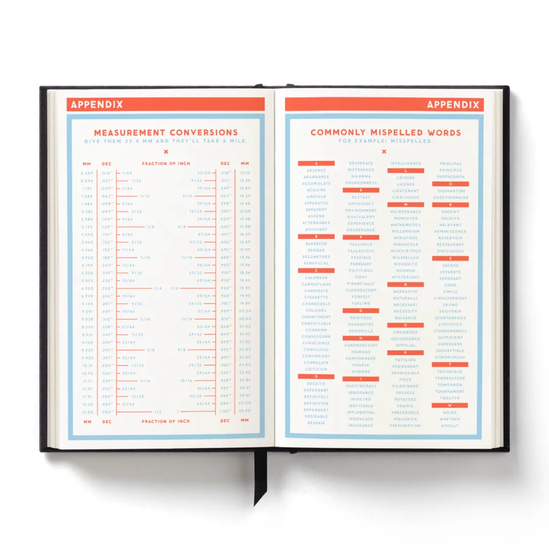 Galison Hidden Agenda Undated Mini Planner
