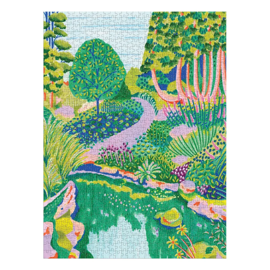 Galison High Grove 1000 Piece Puzzle in Square Box