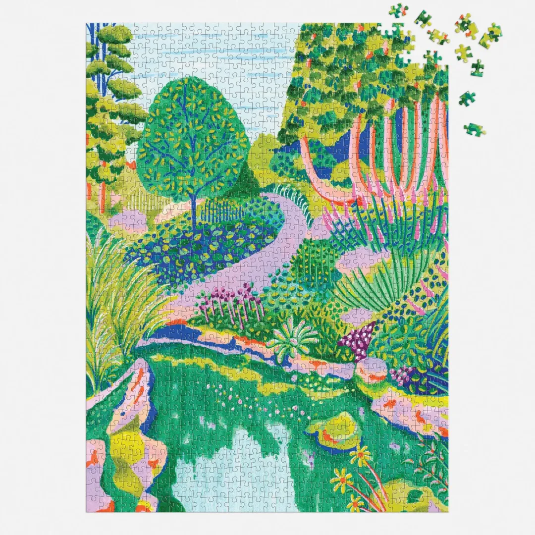 Galison High Grove 1000 Piece Puzzle in Square Box