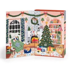 Galison Home for the Holidays 500 Piece Advent Puzzle Calendar