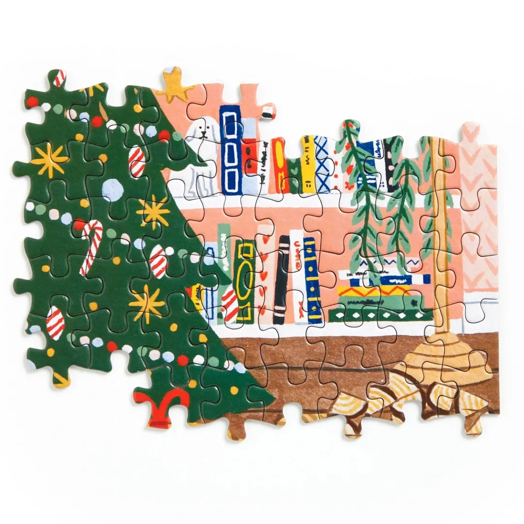 Galison Home for the Holidays 500 Piece Advent Puzzle Calendar