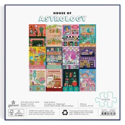 Galison House of Astrology 500 Piece Foil Puzzle