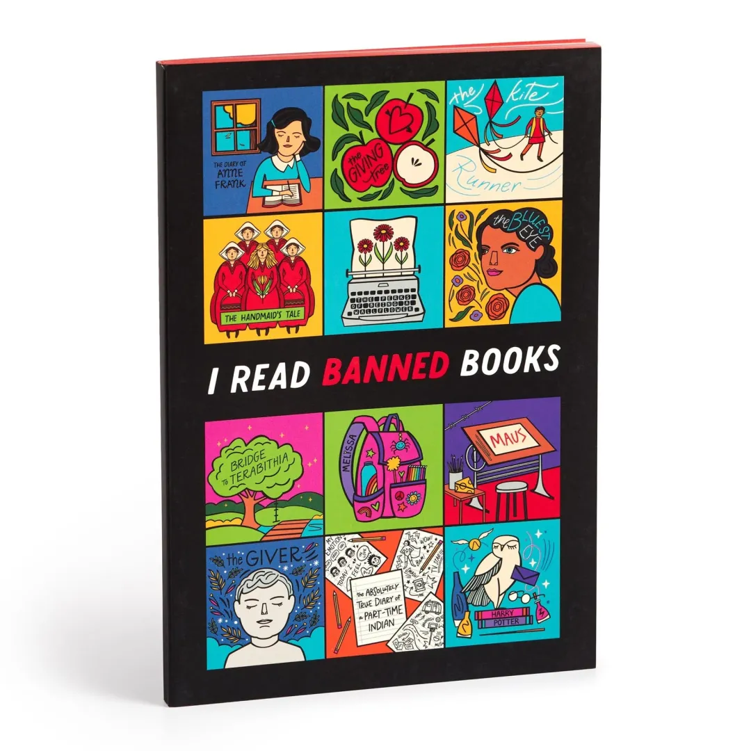 Galison I Read Banned Books A5 Journal