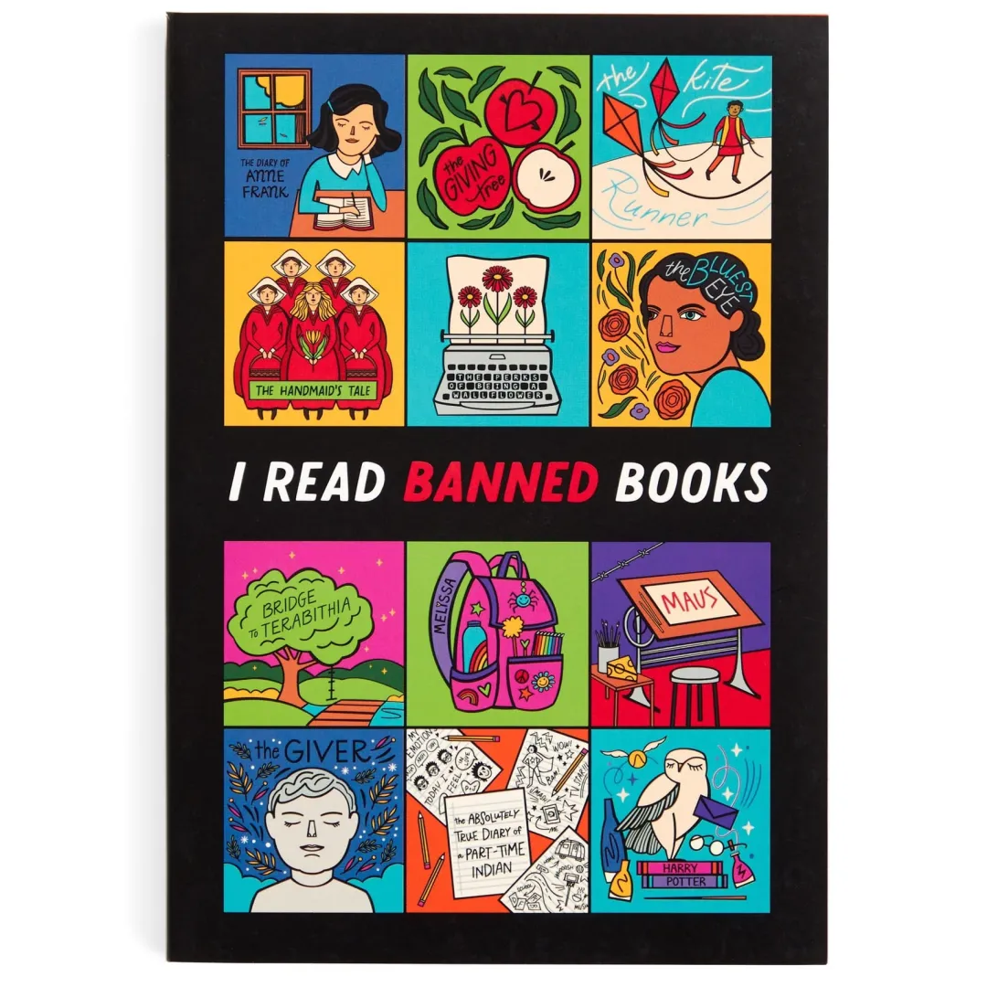 Galison I Read Banned Books A5 Journal