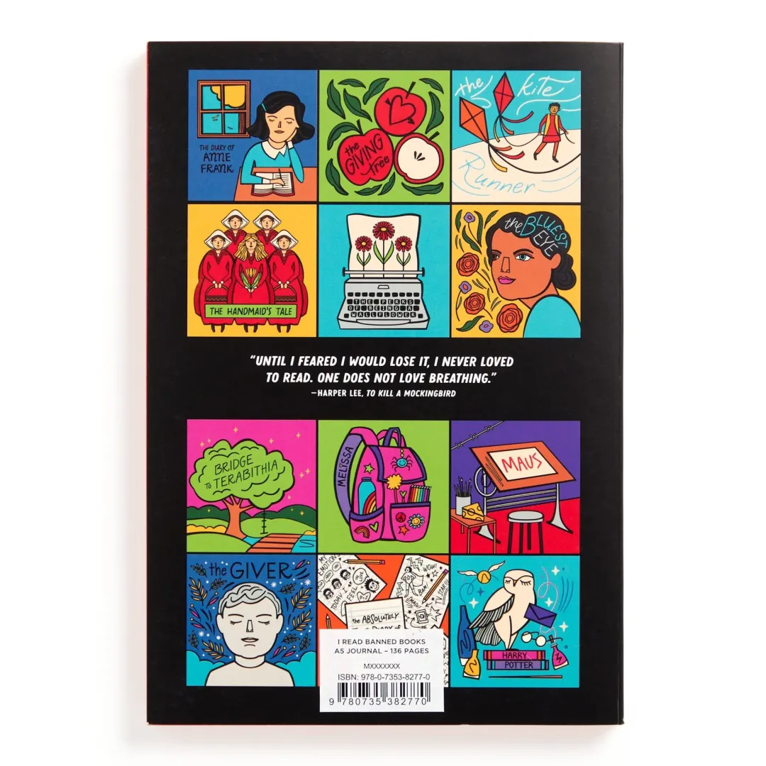 Galison I Read Banned Books A5 Journal