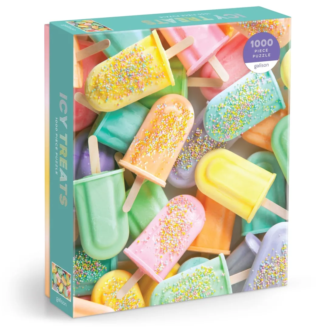 Galison Icy Treats 1000 Piece Puzzle