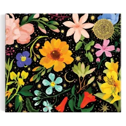 Galison Intergalactic Flora 1000 Piece Foil Puzzle