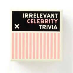 Galison Irrelevant Celebrity Trivia