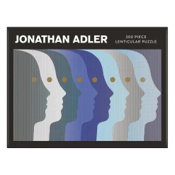 Galison Jonathan Adler Atlas 300 Piece Lenticular Jigsaw Puzzle