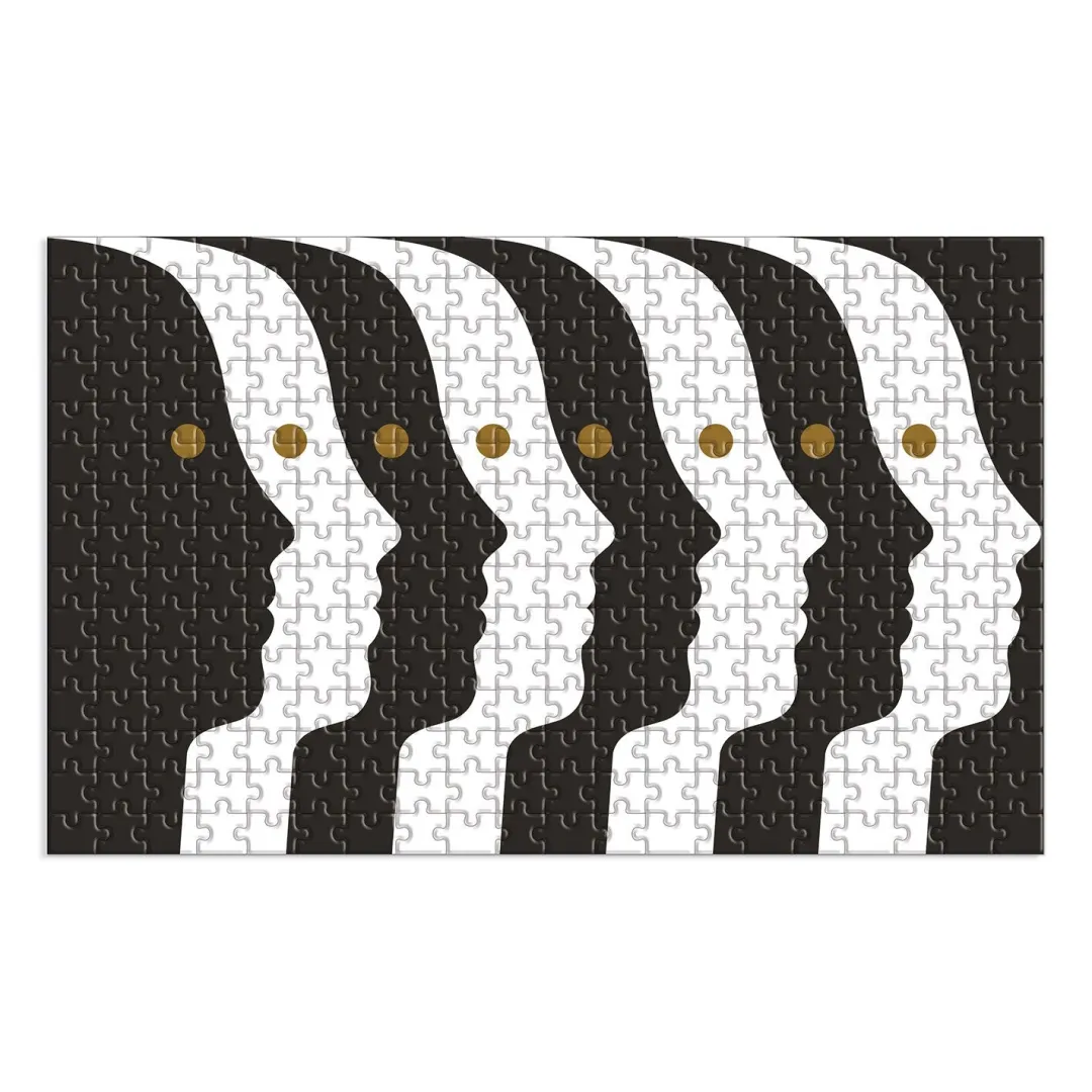 Galison Jonathan Adler Atlas 300 Piece Lenticular Jigsaw Puzzle