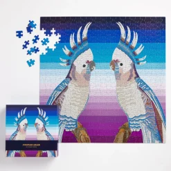 Galison Jonathan Adler Parrots 500 Piece Puzzle