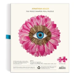 Galison Jonathan Adler Petals 750 Piece Shaped Puzzle