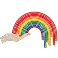 Galison Jonathan Adler Rainbow Hand 750 Piece Shaped Jigsaw Puzzle