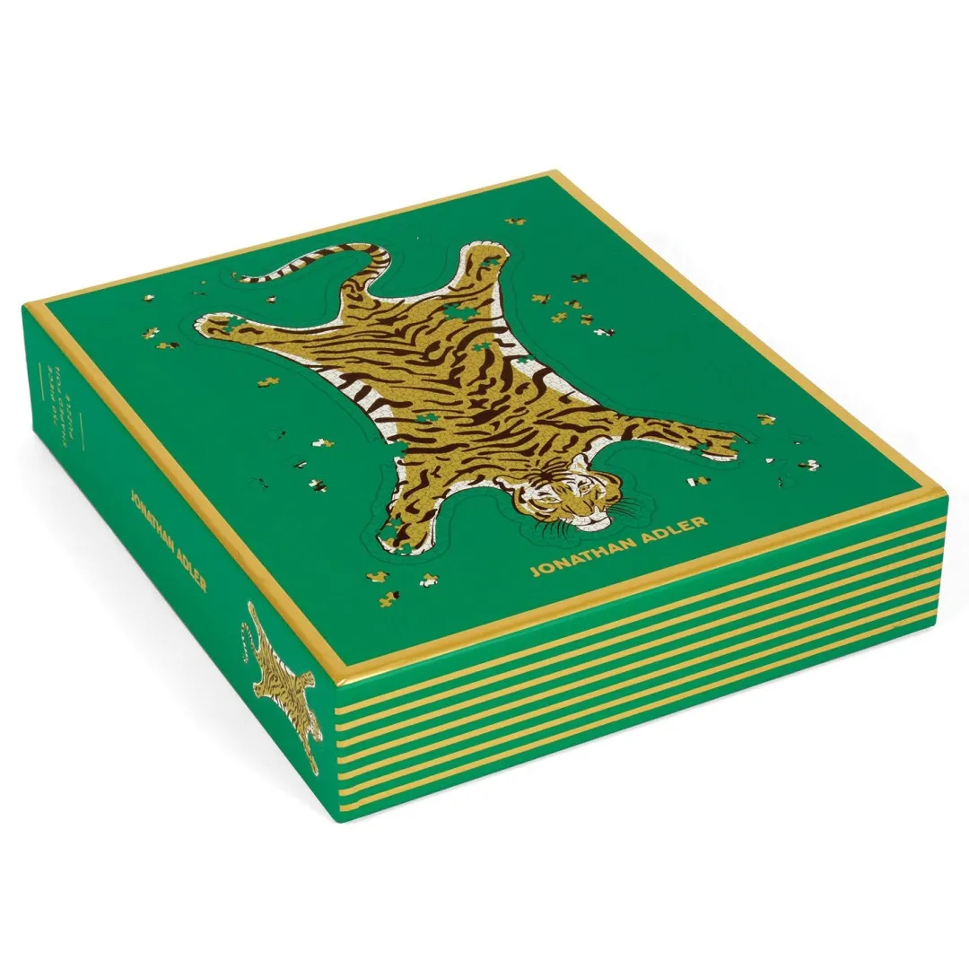Galison Jonathan Adler Safari 750 Piece Shaped Foil Jigsaw Puzzle