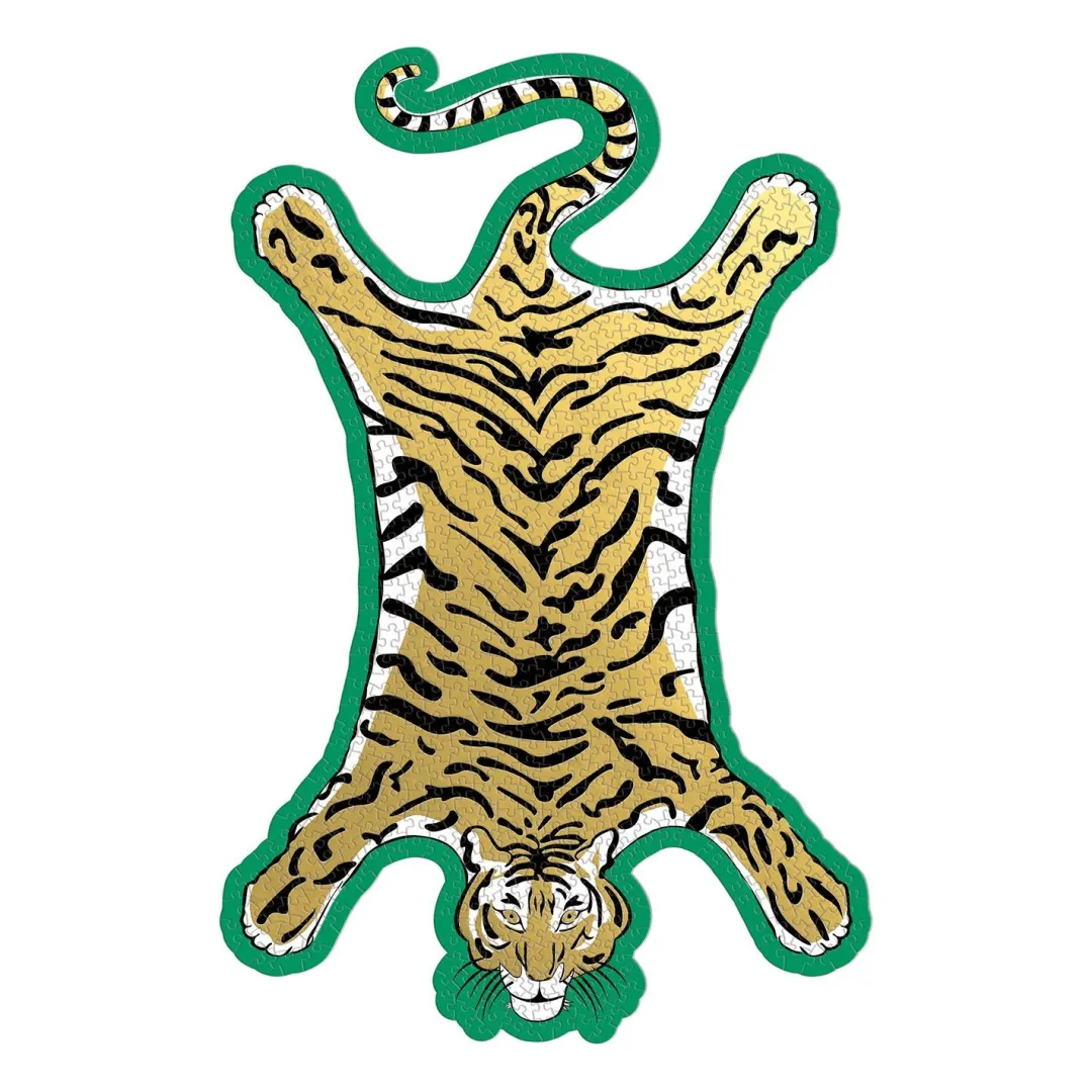 Galison Jonathan Adler Safari 750 Piece Shaped Foil Jigsaw Puzzle
