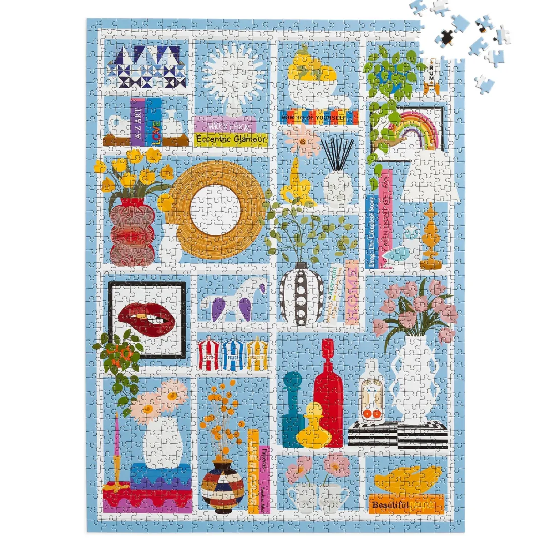 Galison Jonathan Adler Shelfie 1000 Piece Puzzle