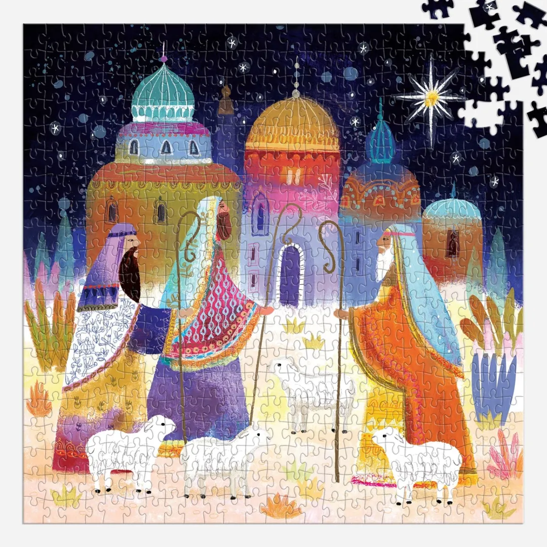Galison Journey Of Three Kings 500 Piece Puzzle