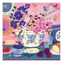 Galison Joy Laforme Art of the Table 500 Foil Piece Puzzle