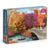 Galison Joy Laforme Autumn on Bow Bridge 1000 Piece Puzzle
