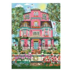 Galison Joy Laforme Capeside Victorian 1000 Piece Foil Puzzle