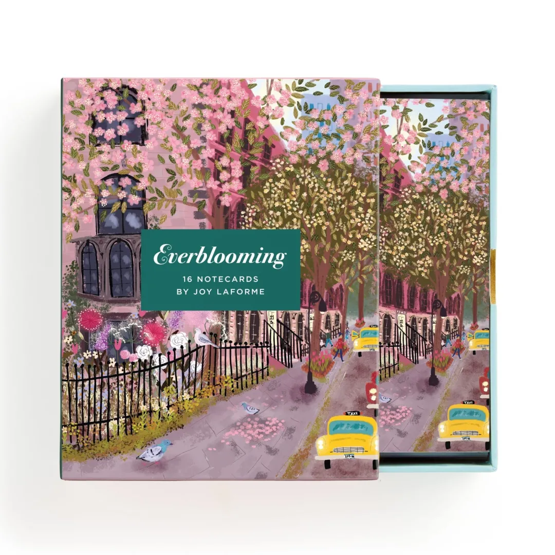 Galison Joy Laforme Everblooming Greeting Card Assortment