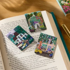 Galison Joy Laforme Everblooming Magnetic Bookmark Set