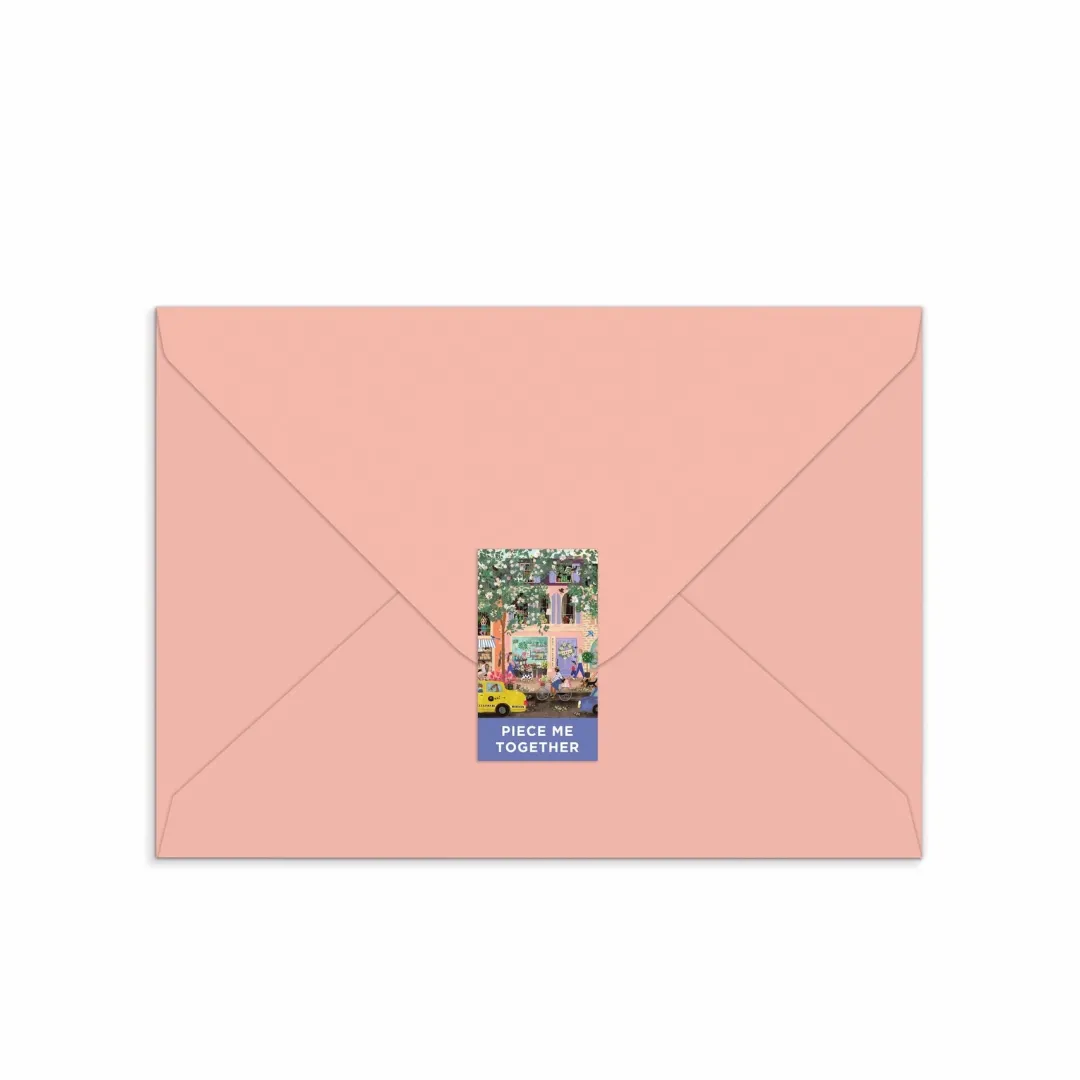 Galison Joy Laforme Spring Street Greeting Card Puzzle