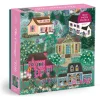 Galison Joy Laforme The Cottage Hills 1000 Piece Puzzle in a Square Box