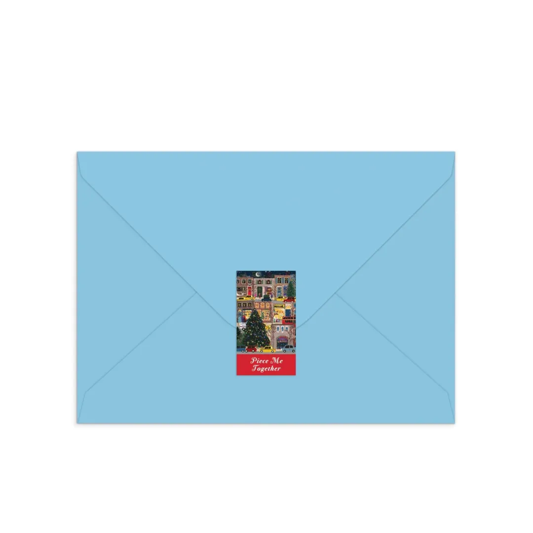 Galison Joy Laforme Winter Lights Greeting Card Puzzle