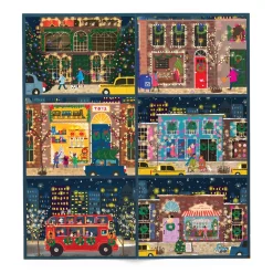 Galison Joy Laforme Winter Lights 12 Days of Puzzles Holiday Countdown