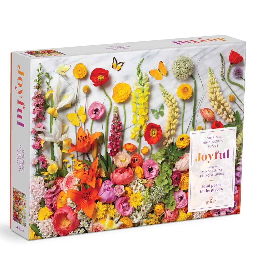 Galison Joyful 1000 Piece Puzzle