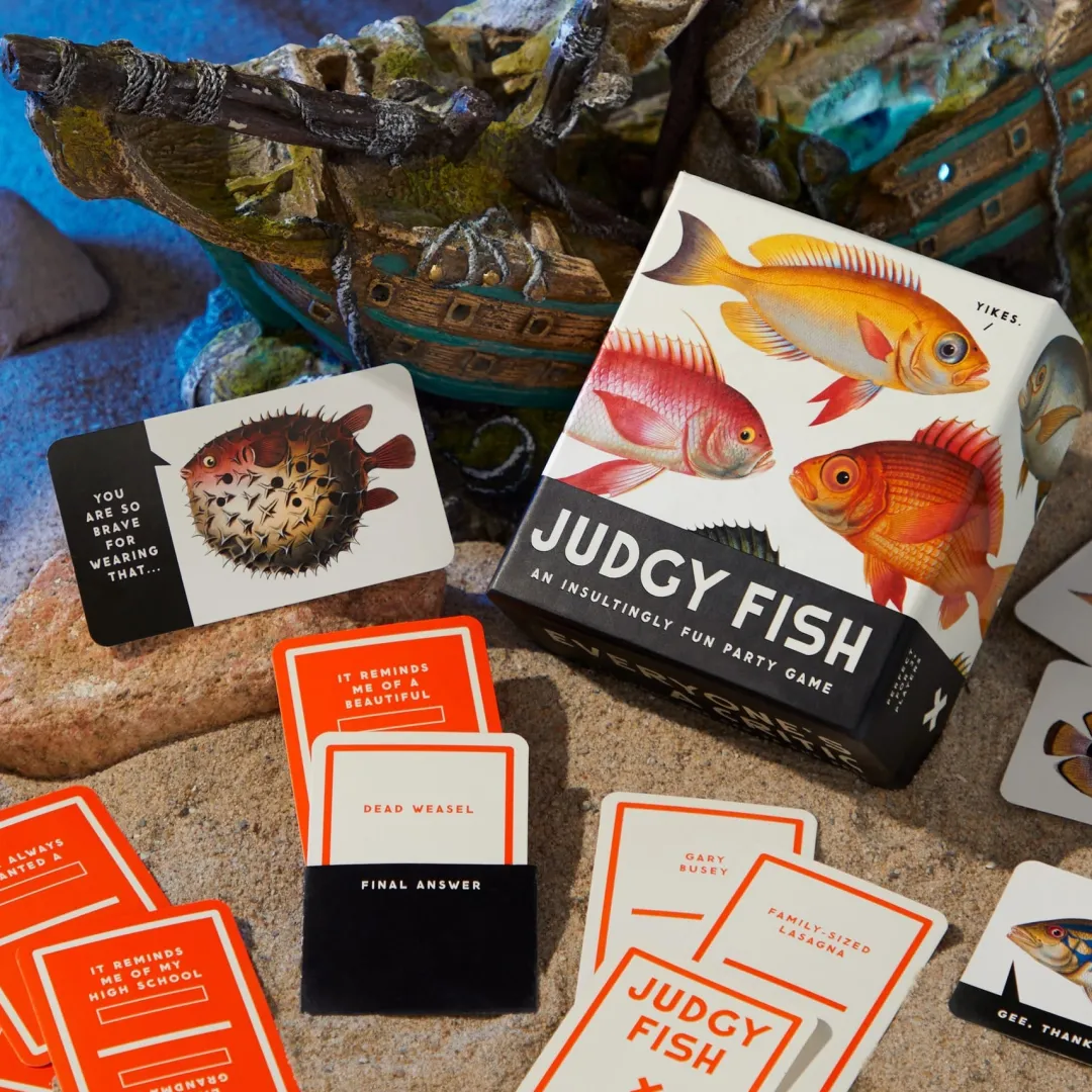 Galison Judgy Fish Game
