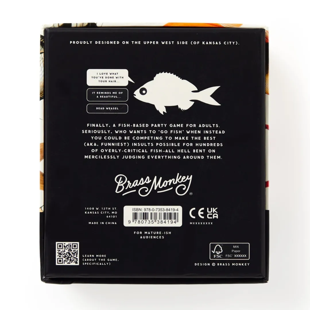 Galison Judgy Fish Game