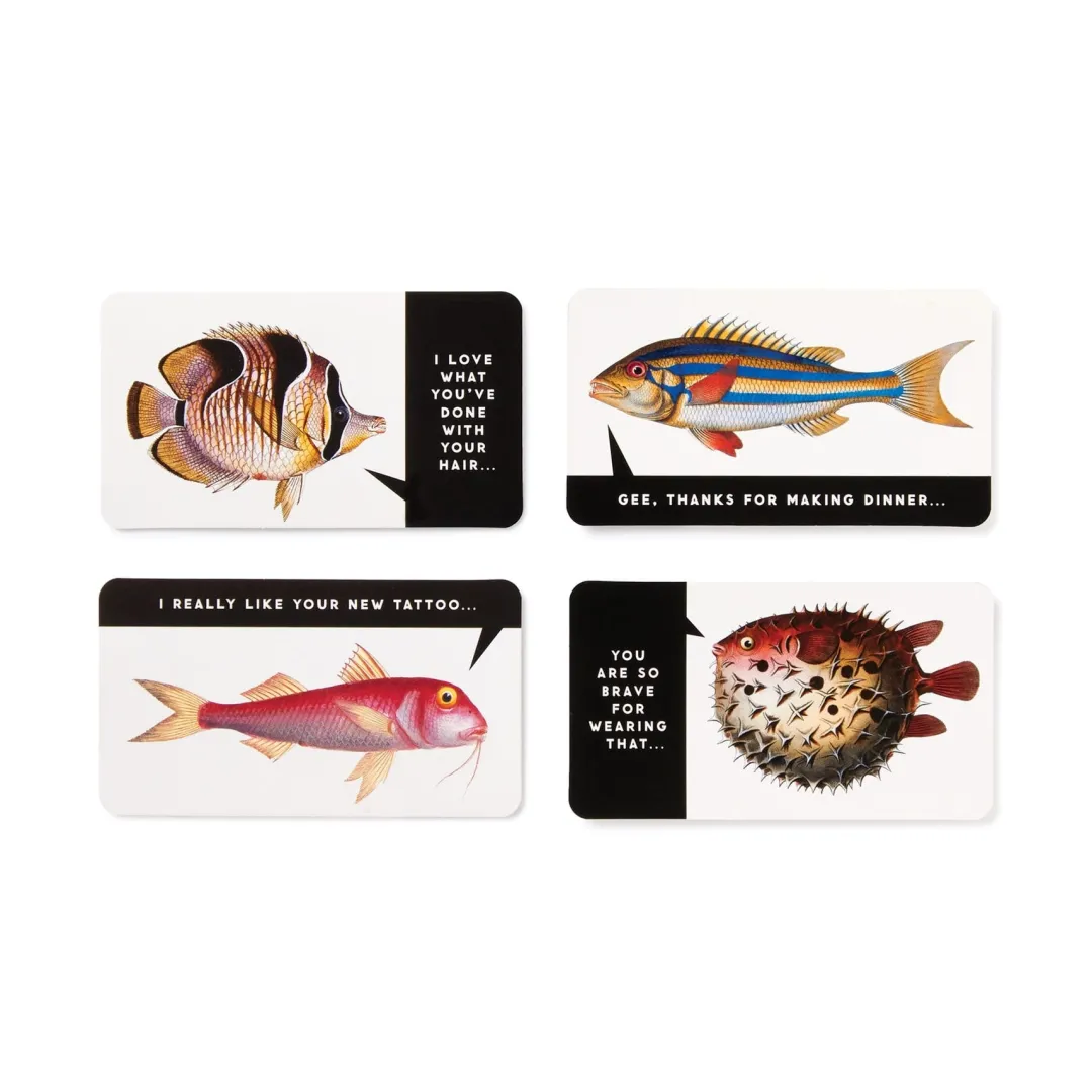 Galison Judgy Fish Game