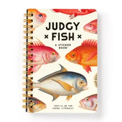 Galison Judgy Fish Sticker Book