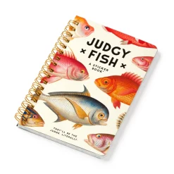 Galison Judgy Fish Sticker Book