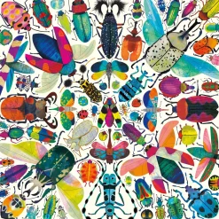 Galison Kaleido Beetles 500 Piece Family Puzzle