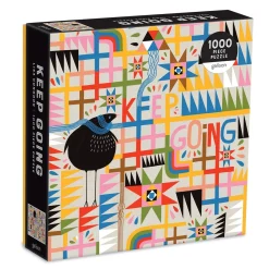 Galison Keep Going 1000 Piece Jigsaw Puzzle
