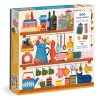 Galison Kitchen Essentials 500 Piece Puzzle with Shaped Pieces