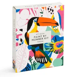 Galison Kitty McCall Toucan Paint By Number Kit