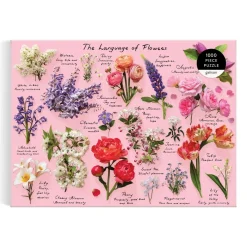 Galison Language of Flowers 1000 Piece Puzzle