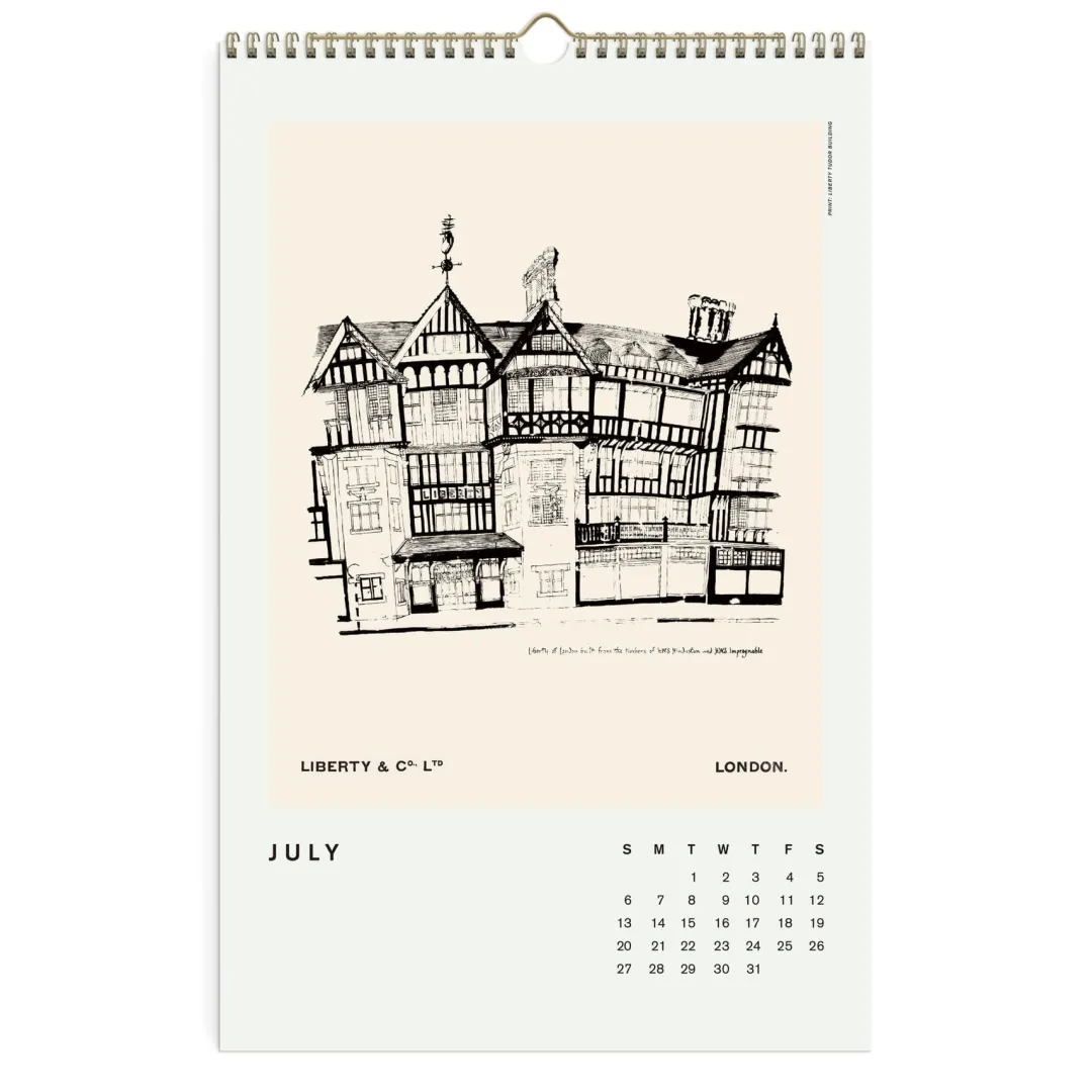 Galison Liberty 2025 Wall Calendar
